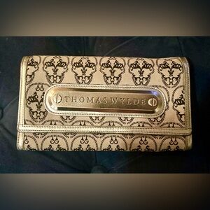Thomas Wylde Skull printed wallet